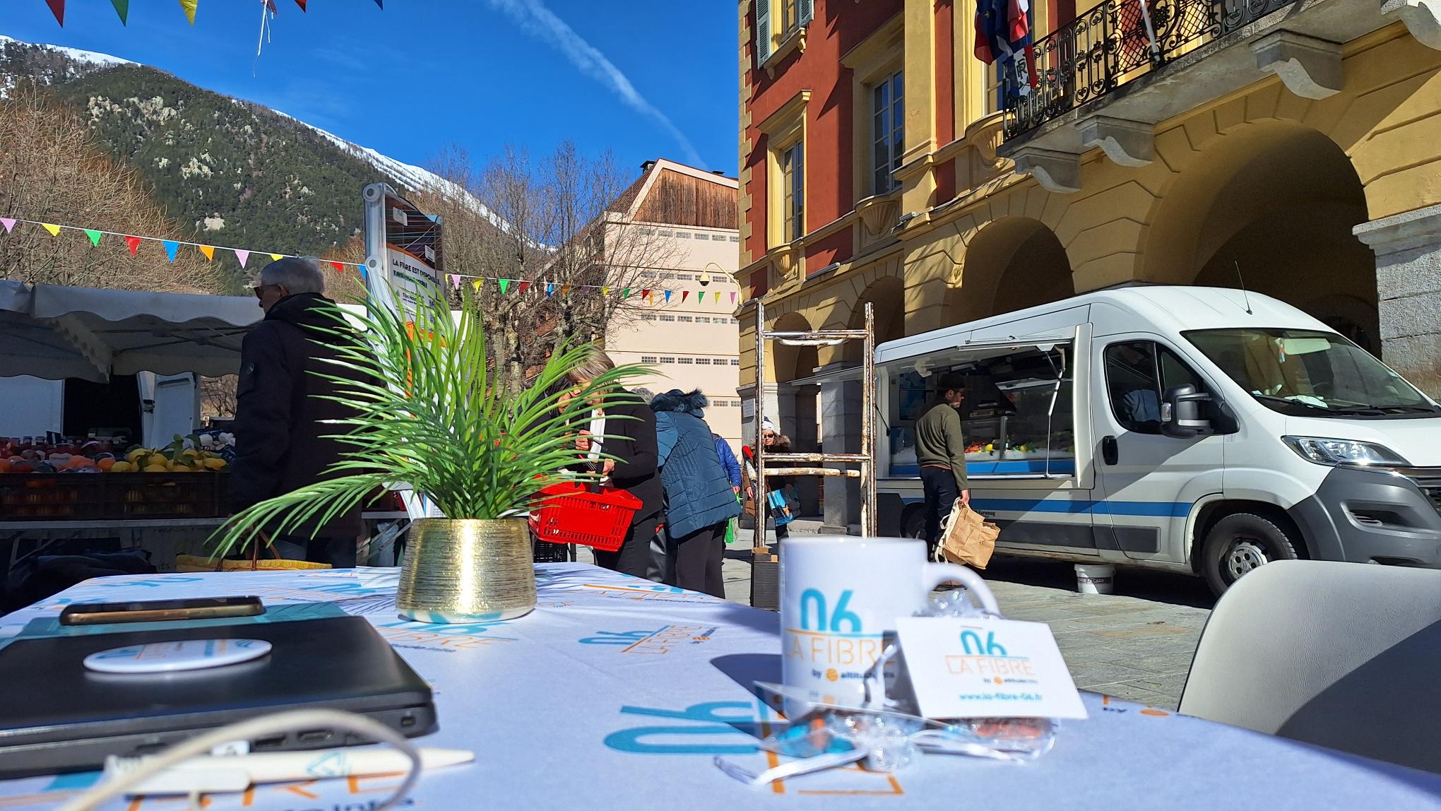 Marché de St Martin Vésubie