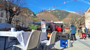 Marché de St Martin Vésubie