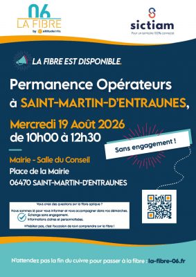 Permanence Saint Martin d'Entraunes