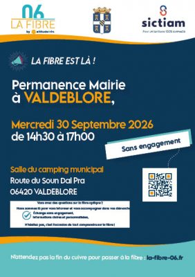 Flyer Permanence Valdeblore